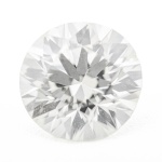 Brilhante redondo, lapidação Amsterdan, com 4.0 Cts, dimensões: diâmetro 10, profundidade 6,1 mm, Co