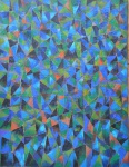 GONÇALO IVO - (Rio de Janeiro. 1958). "Floresta, Vargem Grande". Óleo sobre tela, 129 x 100