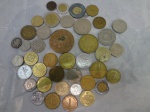 41 moedas diversas, várias datas.