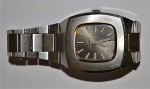 Elegante relógio Mido "Multi Star" de pulso com a caixa pulseira em aço escovado dos anos 50. Sem garantia de funcionamento.