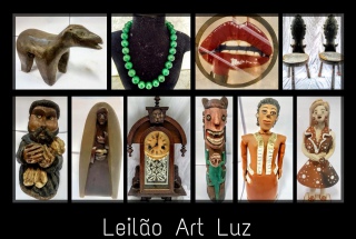 LEILÃO 1185 - ART LUZ  - QUADROS, COLECIONISMO, ARTE POPULAR  E  BRINQUEDOS.