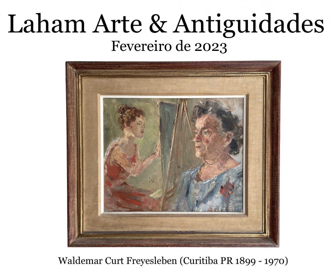 LAHAM ARTE & ANTIGUIDADES - FEVEREIRO DE 2023