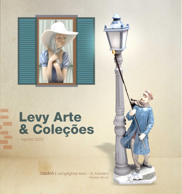 LEILÃO LEVY ARTE & COLEÇÕES - AGOSTO 2023