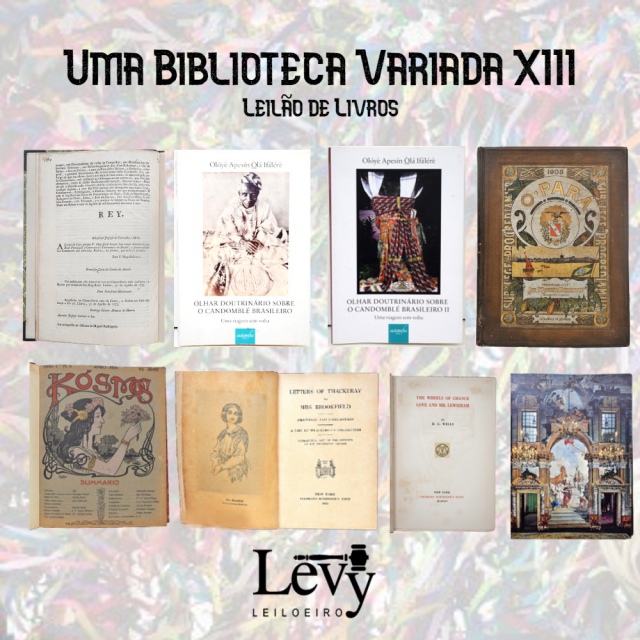 LEILÃO DE LIVROS - UMA BIBLIOTECA VARIADA XIII