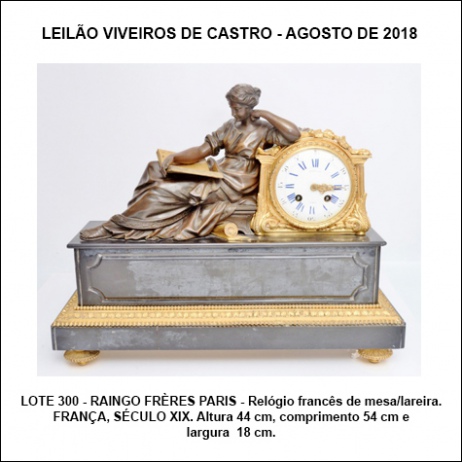 LEILÃO 539 - LEILÃO VIVEIROS DE CASTRO - AGOSTO DE 2018